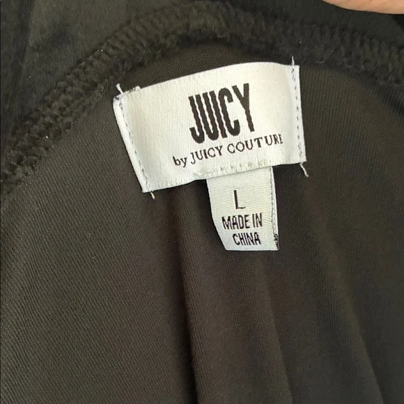 Juicy Couture Black Hooded Jumpsuit - Picture 13 of 14